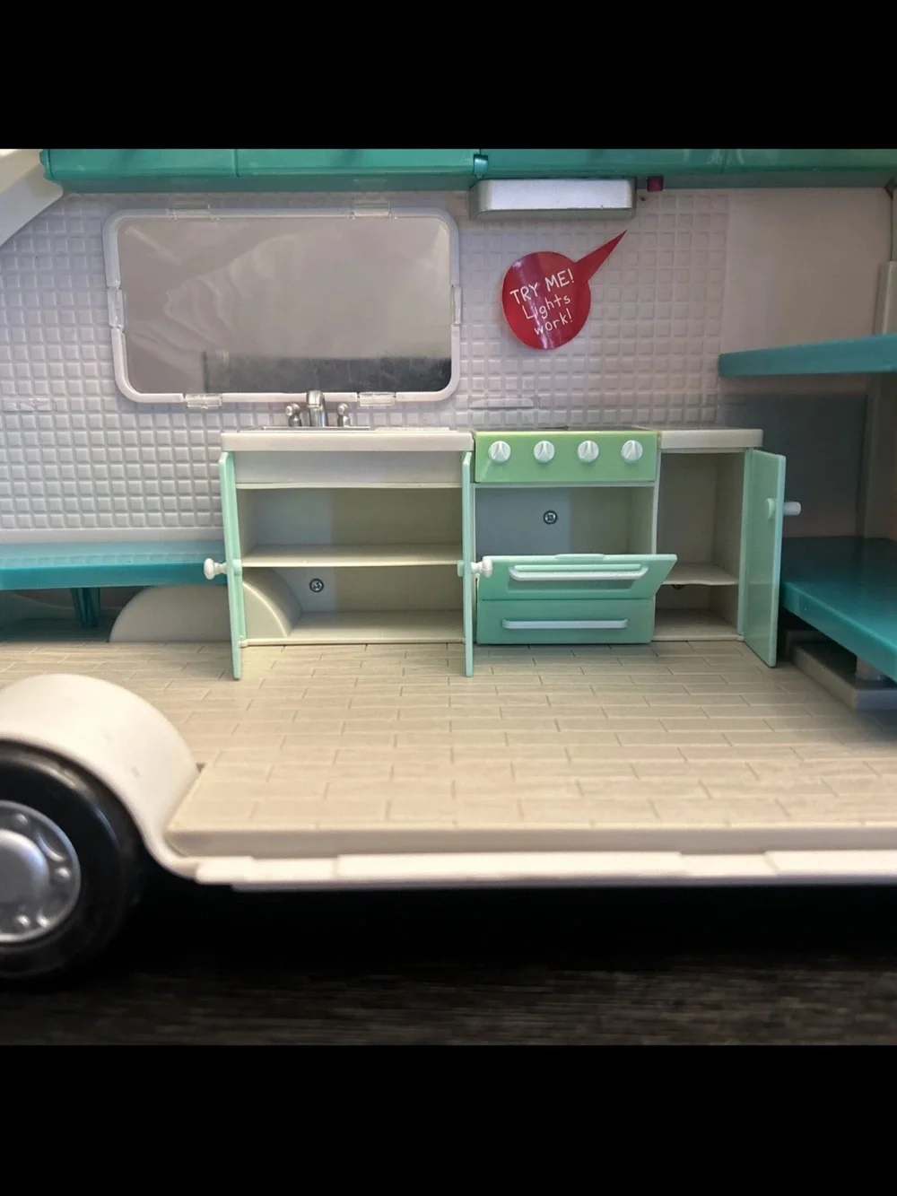 Our Generation Lori Teardrop Camper/Glamper/RV Trailer For 6